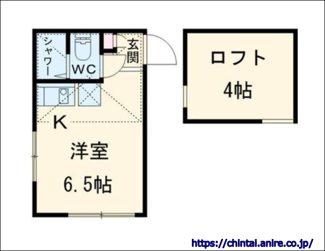 リボンヌ間取り図